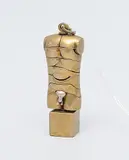 Mini David"-Anhänger by Miguel Ortiz Berrocal, bronze, sold Mar 2020