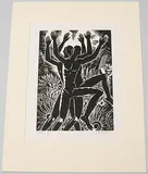 Liberation by Frans Masereel, 1961, woodcut, sold Mar 2020