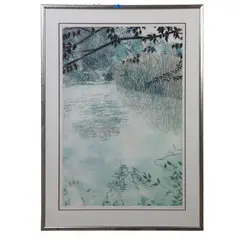 Untitled by Leila K. Yarbrough, 1985, Aquatint, sold Oct 2026