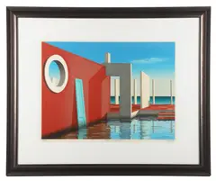 Untitled by Humberto Calzada, Lithograph, sold Oct 2026