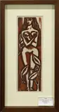 Pomona by Charles F. Quest, 1954, woodblock print, sold Dec 2022