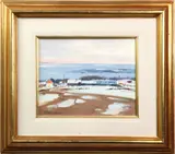 Les Eboulements by Terry Tomalty, oil on masonite, sold Jan 2023