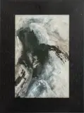The Man Who Fled by Christine Heller, 2008, Acrylic on Paper, sold Sep 2024