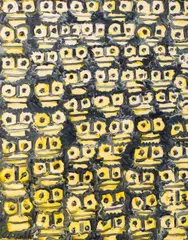 Guardians by Hunt Slonem, 1995, Oil on Canvas, sold Sep 2024