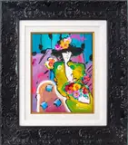 Brown Lady by Peter Max, 2017, Acrylic on Canvas, sold Sep 2024