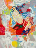 Rhapsody I by Lawrence Glickman, Acrylic on Canvas, sold Sep 2024