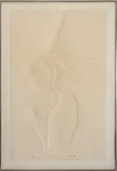U Crest by Thomas Moore, Lithograph Paper Relief, sold Sep 2024