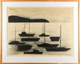 Untitled by Charles Blackman, lithograph, sold Jan 2026
