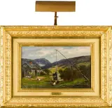 Untitled by Frank Henry Shapleigh, oil on canvas, sold Feb 2026