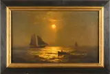 Untitled by A Warren W. Sheppard, oil on canvas, sold Feb 2026
