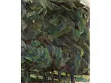 Bäume) by Maurice Loutreuil, oil on canvas, sold Sep 2018