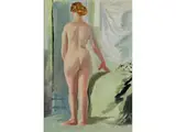 Untitled by Luigi Bracchi, tempera, offered Sep 2024