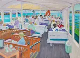 Fahrt 1 by Karl Landolt, oil on canvas, sold Mar 2020