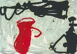 Krug by Maurice Ducret, 1990, gouache, offered Mar 2020