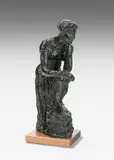 Sich auf dem Arm Stützende by Eduard Spörri, bronze, sold Mar 2020