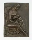 Sitzender Akt by Eduard Spörri, bronze, sold Mar 2020