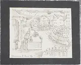 Brunnen by Heinrich Danioth, 1937, pencil, offered Mar 2020