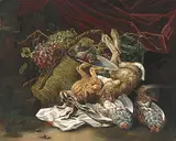 zugeschrieben Stilleben mit Wildbret by Jan Fyt, oil on canvas, offered Dec 2019