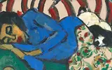 Sonja mit Peper by Gernot Kissel, oil, sold Dec 2019