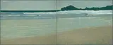 Black's Beach by Joseph DiGiorgio, 1978, oil on canvas, sold Dec 2019