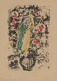 Bateau-Mouche by Marc Chagall, 1959, color lithograph, sold Dec 2019