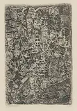 Kleinwelt by Paul Klee, 1914, etching, sold Dec 2019