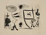Aus: "Album 13 by Joan Miró, 1948, lithograph, sold Dec 2019