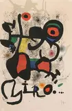 Joan Miro - das plastische Werk by Joan Miró, 1972, color lithograph, sold Dec 2019