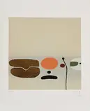 Points of Contact No 30 by Victor Pasmore, 1979, color screenprint, sold Dec 2019