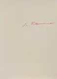 Überdeckungen by Arnulf Rainer, 1961, etching, sold Dec 2019