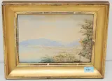 Intra am Lago Maggiore by Jakob Suter, watercolor, offered Dec 2019