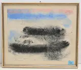 Ohne Titel by Georg Gresko, 1960, mixed media, offered Dec 2019