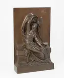 Bezeichnet: "H.(enri) CHAPU (1833–1891) by Relief "La Vérité", bronze, offered Dec 2019