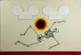 Ghosts of Milleniums Past by José Ramón Lerma, 1999, mixed media, sold Jan 2023