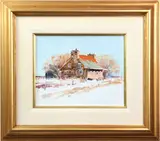 Calixa Lavale by Terry Tomalty, 1988, oil on masonite, sold Jan 2023