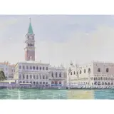 Untitled by Michael Felmingham, watercolor, sold Jan 2023