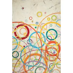 Spirit by Rusty Wolfe, 2007, mixed media on board, sold Jan 2023