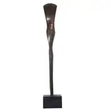 Falling Water by Jack Zajac, bronze sculpture on marble base, sold Jan 2023