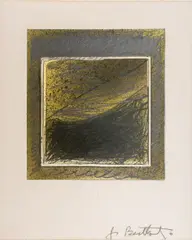 Abstract Composition by Jake Berthot, Mixed Media on Paper, sold Oct 2024