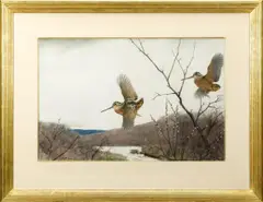 Untitled by A good Aiden Lassell Ripley, watercolor, sold May 2026