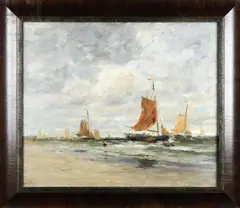 Untitled by Charles P. Gruppé, oil on canvas, sold May 2026