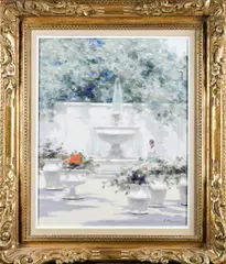 Untitled by Andre Gisson, oil on canvas, sold May 2026