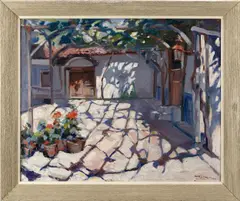 Untitled by A Nikola Tanev, oil on canvas, sold May 2026