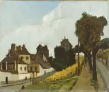 Untitled by A Leon-Alphonse Quizet, oil on canvas, sold May 2026