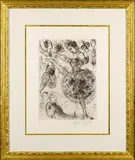 Untitled by A Marc Chagall, etching and aquatint on paper, sold May 2026