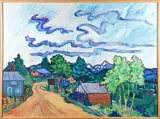Untitled by A Barbara A. Gurwitz, oil on canvas, sold Jul 2026
