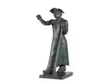 Der Hammermeister by Fritz Koelle, bronze, sold Jun 2023