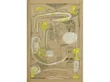 Abstrakte Komposition in Feiner Tusche by Sonia Sekula, 1918 Luzern – 1963 Zürich, pen and ink, offered Apr 2018