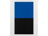 Blau und Schwarz by Ellsworth Kelly, color lithograph, offered Jun 2025