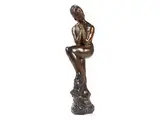 Mädchen mit Aufgestütztem Bein by Wilhelm Lehmbruck, bronze, offered Jun 2026